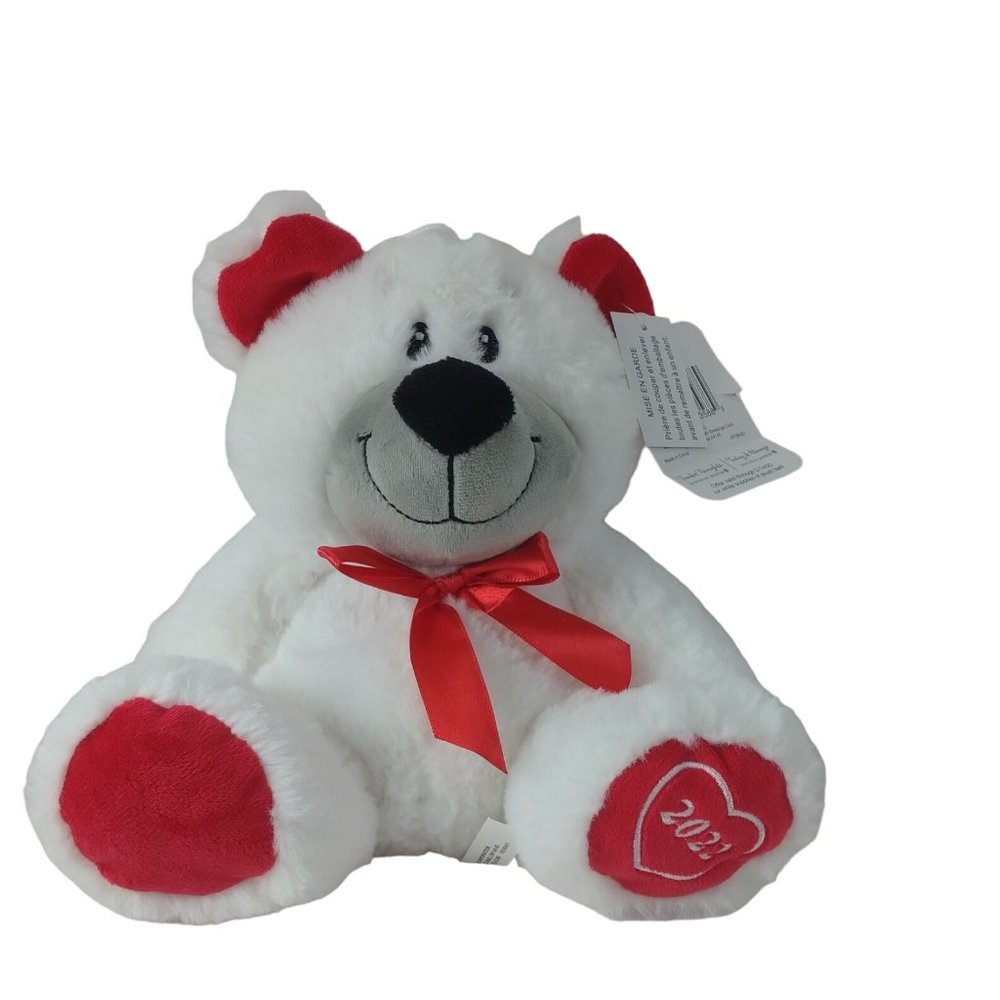American Greetings Valentine's Teddy Bear Plush 8" Stuffed Animal 2022 New